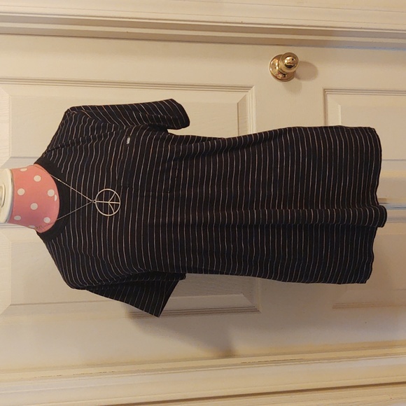 Vans Men's Small 100% Cotton Tee Navy Stripes - Picture 11 of 11